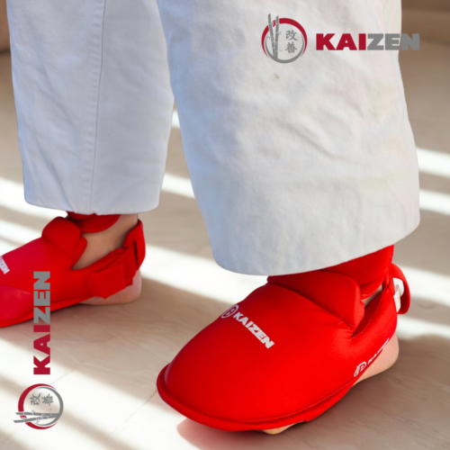 Protector de tibia y empeine de Karate Kaizen