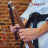 Nunchaku Octogonal de madera union con soga