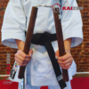 Nunchaku Octogonal de madera union con soga