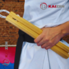 Nunchaku Octogonal de madera union con soga