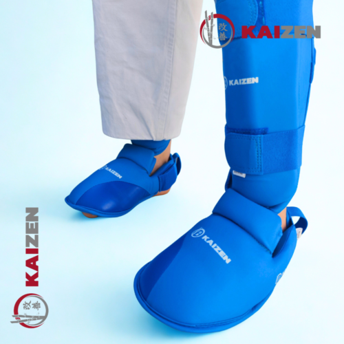Protector de tibia y empeine de Karate Kaizen