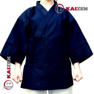 Chaqueta negra para artes marciales
