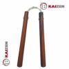 Nunchaku Octogonal de madera union con soga