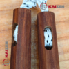 Nunchaku Octogonal de madera union con soga