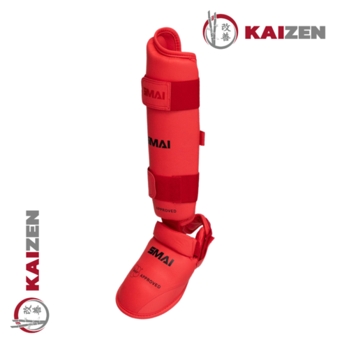 Protector de tibia y empeine de Karate SMAI - Aprobados por WKF