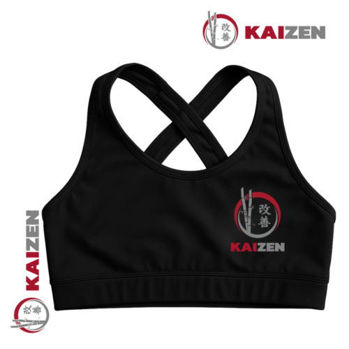 Top deportivo Kaizen - Negro